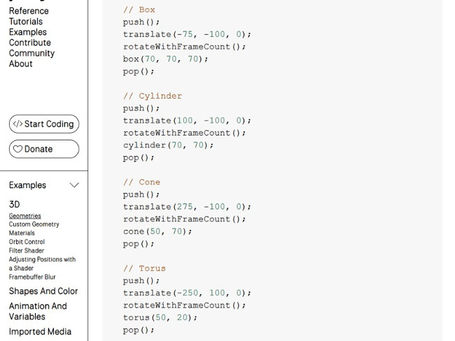 p5.js Tutorial Experimentation